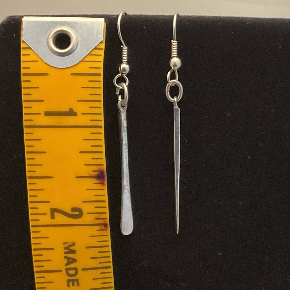Sterling Silver Earrings - Picture 2 of 2